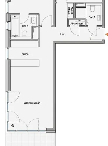 Suedkap A-01 شقة بيلزيرهاكين